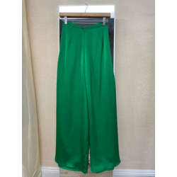 R192 - Regular Pants Green Tô Châu Silk