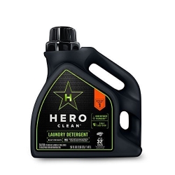 Hero Clean Liquid Laundry Detergent, Scent 1, 50-Fluid Ounce