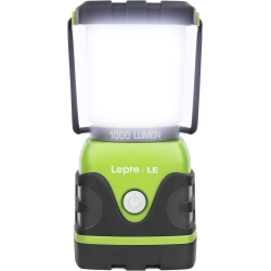 LE 1000LM Battery Powered LED Camping Lantern, Waterproof Tent Light with 4 Light Modes, Camping Essentials, Portable Lantern Flashlight for Camping, Emergency Light, Power Outages, Not Rechargeable