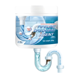 Powerful Pipe Dredging Agent, 2026 New Drain Clog Remover Pipeline Dredging Agent Toilet Unclogger Heavy Duty, Sink Drain Cleaner for Kitchen Bathroom Shower Pipes and Drains (1PC)