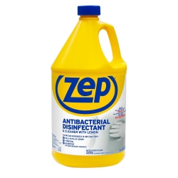 Zep Commercial 1041688 Antibacterial Disinfectant Cleaner with lemon , 1 gal Bottle