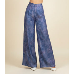 R9 - Regular Pants Tencel Mộc Lan Tím Xanh Ánh Hồng