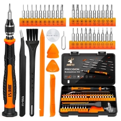 JOREST 40Pcs Small Precision Screwdriver Set with Torx Triwing Phillips, Mini Repair Tool Kit for Macbook, Computer, Laptop, PC, iPhone, PS5, Xbox, Switch, Glasses, Watch, Ring Doorbell, Electronics