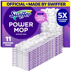 Swiffer PowerMop Multi-Surface Mopping Pad Refills for Floor Cleaning, 11 Count