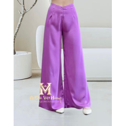 R16 - Regular Pants Tô Châu Silk Purple Pastel